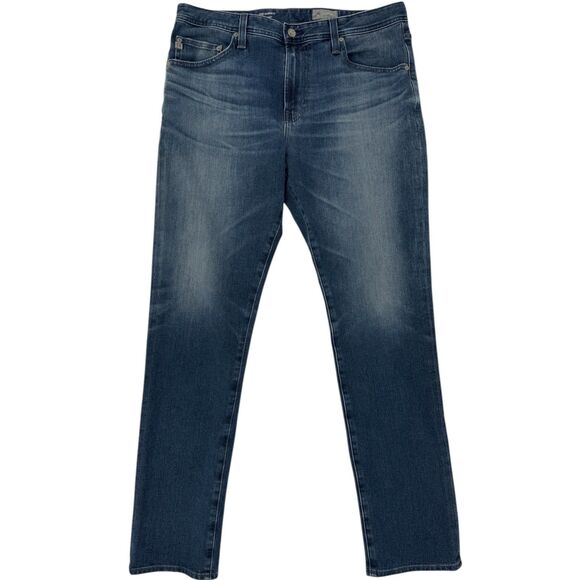 Ag Adriano Goldschmied Other - Adriano Goldschmied Men's Everett Denim 360 Slim Straight Jeans Blue 34x34